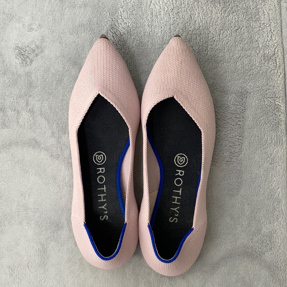 Rothys The Point In Petal Pink